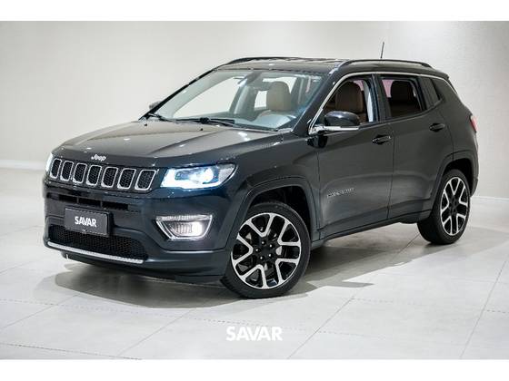 JEEP COMPASS 2.0 16V FLEX LIMITED AUTOMÁTICO JEEP COMPASS 2.0 16V FLEX LIMITED AUTOMÁTICO